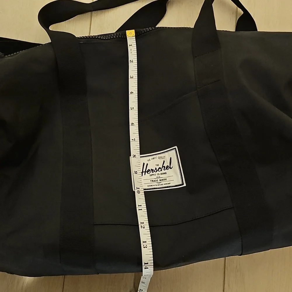 Herschel Supply Co. Brand Black Duffel Bag